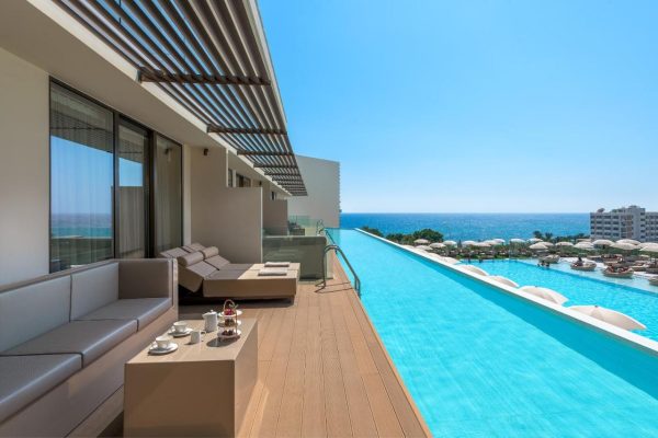 Swim up suites bij Amarande