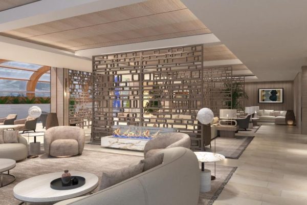 Lounge van Atlantica Oasis